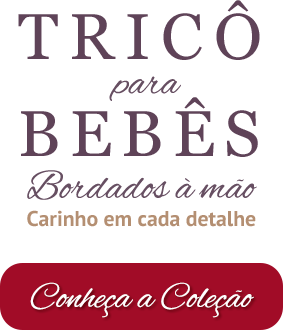 Tricô para Bebês - Bordados à Mão